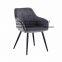Dining Furniture Modern Elegant Dining Chairs Nordic Colourful Dining Chair with Metal Legs Velvet Dining Chairs