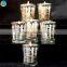 online silver mercury tea light holder / glass crystal candelabra/ glass candle cups                        
                                                Quality Choice