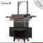 PVC professional beauty case cosmetic case with mirror