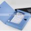 Black&blue A4 PP lever arch file folder with magnetic button