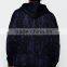 2015 Autumn Long Sleeve Oversized Knit Mens Pullover Hoodie in Jacquard