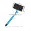 Mini wire selfie stick for smartphones monopod QC17