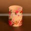 Rechargeable beautiful Peony flowers real wax flameless LED candle