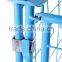Industrial stackable steel wire cage pallet