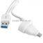 Box Shape Tablet USB Hub Travel Power Charger Adapter with 4 Port