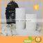 Rhombus Pattern Carving Pure White LED Candle Light With Button Battery Operated