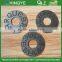 Anti-silver Color Round Shape with empty letter Sew-on badges --- M1717