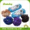 Chenille floor cleaning shoes microfiber mop lazy slippers
