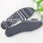 full length molded EVA material removable insole for shoe