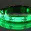 Cute Cartoon Dog LED Nylon Pet Dog Cat Collar Night Safety LED Light-up Flashing Glow in the Dark Lighted Dog Collars