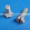 Customized fasteners high precision injection moulding custom peek plastic pan head screw