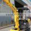 2.0ton mini excavator/1.5ton 1.8ton 2.2ton crawler mini excavator/mini digger/2ton mini excavator rubber track 0.1m3 bucket
