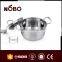 Induction Tri-Ply Bottom 8pcs Cookware Set Stainless Steel