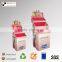 3 tiers trapezoid floor dump bin