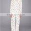 Wholesale Cotton Long Sleeve Printed Women Pajama Set