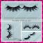 Qingdao manufacturers false eyelashes synthetic hair material with private label packaging