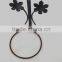 wrought iron flower pot stand