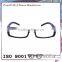 Irregular dots pattern and rectangle shape optical glasses