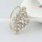 wholesale table decoration & accessories type square shape rhinestones crystal wedding napkin ring