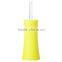 2016 new plastic dull polish toliet cleaning brush holder