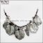 big leaf fashion new design alloy beads necklace