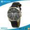 Top quality quartz japan movt leather band japanese watch brands