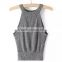 Top popular bulk bodybuilding knitted crop tank tops for lady