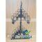 metal universal mobile umbrella display stand with the latest design