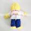 2015 Wholesale Baby doll Toy , Plush Doll Toy with white T-shirt