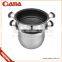 Nostick Stainless steel Couscous steamer pot