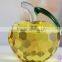 facet crystal apple for crystal souvenirs