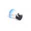 Short handle soft hair mix colors nail dust brush