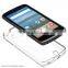 Samco Scratch Resistant Hybrid Clear Hard PC Back Panel + Soft Colorful TPU Bumper Phone Case For LG K4