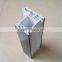 70mm Series 6 chambers quality plastic window frame profile dark green coextrusion upvc profile for windows and doors