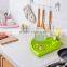 Free sample factory supply Large Triangle kitchen PP plastic dish drying rack