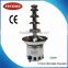 Full Stainless Steel Body 5 Tiers Feast Chocolate Fountain