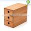 Bamboo office Desk stationery organizer office