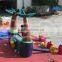 Customized inflatable table