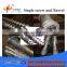 65/132 80/156 Conical Twin Screw and Barrel for Plastic Pipes/PP PE Bottle Extrusion