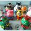 12 chinese zodiac candy jar promotional toy