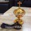 2016 New High Quality Golden Incense Burner Iron Mini Electric Incense Burner