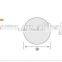 High quality zinc alloy decorative nail for screw/ decorative screw nail
