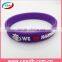 Fitness sports newest style hot sale silicone bracelet for 2015