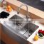 Best Kitchen Sink Brand Handmade Custom Made Stainless Steel Double Bowl Kitchen Sinks For Sale AP3222