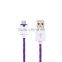 New High quality generic fabric micro v8 usb charging cable