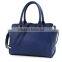 Branded cross pattern women PU leather handbag
