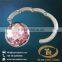 Promotional Custom Metal Folding Bag Purse Hook Round Shape Handbag Hanger With Logo Printing