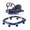 2015 new fashion baby walker with 3 point safety belt, fasion toys and good seat cover for your baby