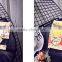 women pu clutch bag long chain