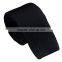Popular Promotional Casual Skinny Pure Color Knit Ties For Mens
